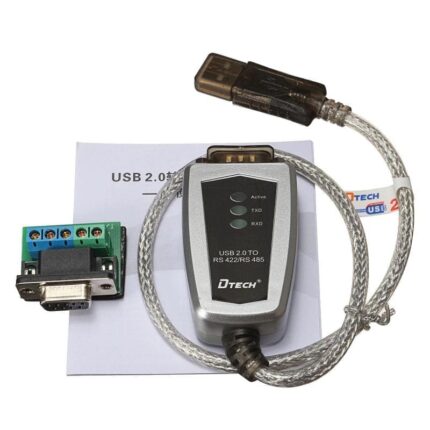 Convertisseur USB 2.0 vers RS422/RS485 avec câble et connecteur