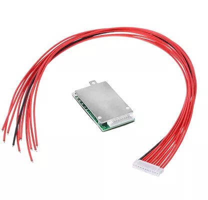 Module électronique avec câbles rouges et connecteur blanc