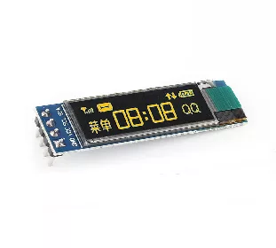 ecran-lcd-oled-serie-i2c-iic-de-091-pouces-12832-avec-gnd-vcc-blanc