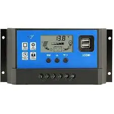 controleur charge solaire - Contrôleur de charge solaire PWM 12V/24V 10A - Didactico Tunisie
