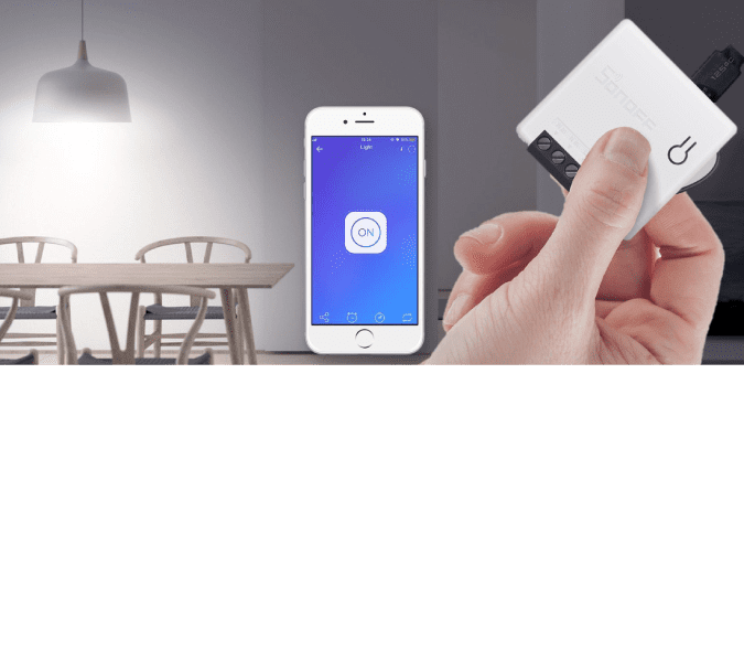 Interrupteur WiFi contrôlé par smartphone avec application ON